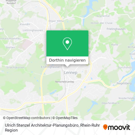 Ulrich Stenzel Architektur-Planungsbüro Karte
