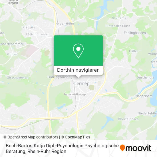 Buch-Bartos Katja Dipl.-Psychologin Psychologische Beratung Karte