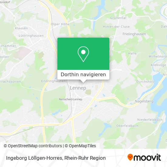 Ingeborg Löllgen-Horres Karte