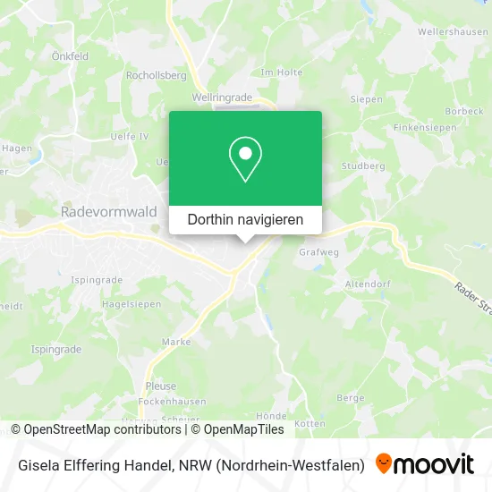 Gisela Elffering Handel Karte