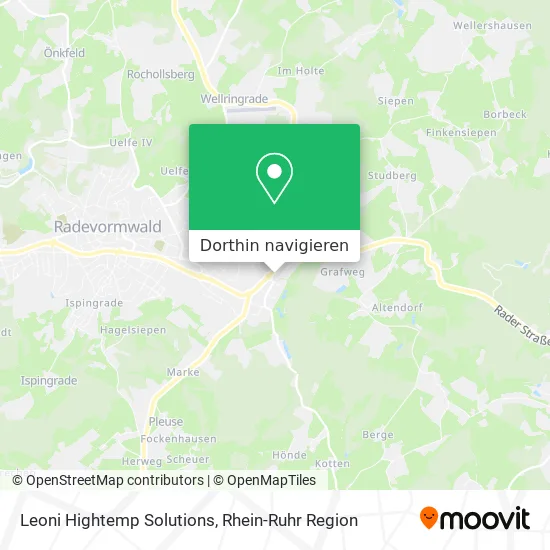 Leoni Hightemp Solutions Karte