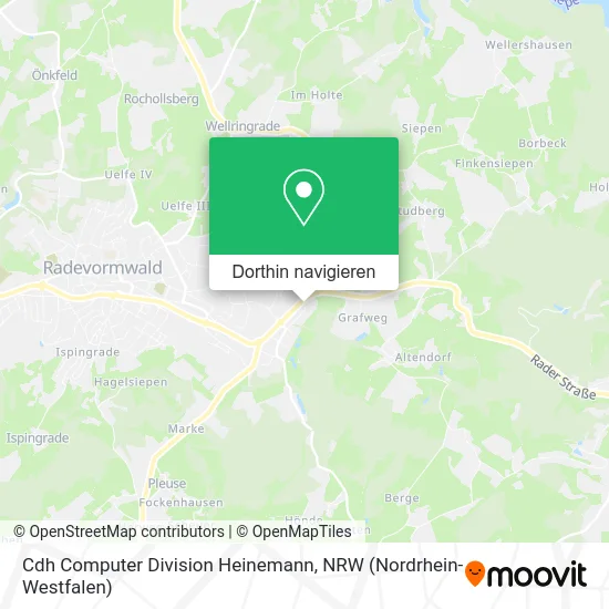 Cdh Computer Division Heinemann Karte