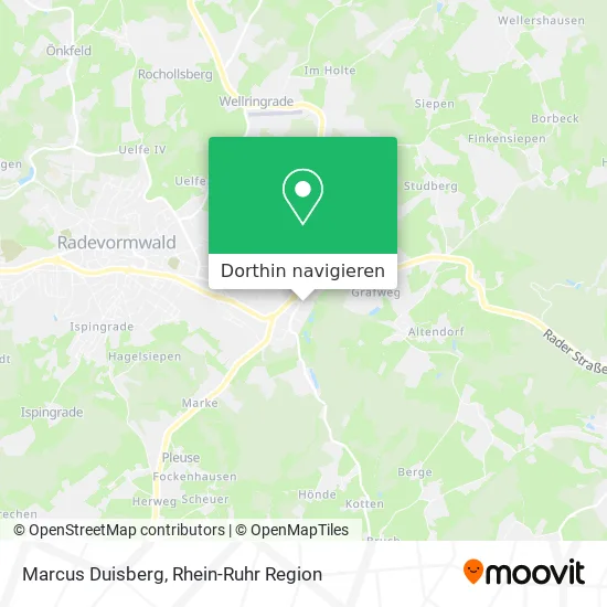 Marcus Duisberg Karte