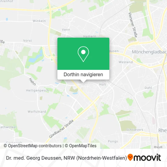 Dr. med. Georg Deussen Karte