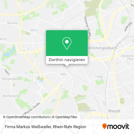 Firma Markus Weißweiler Karte