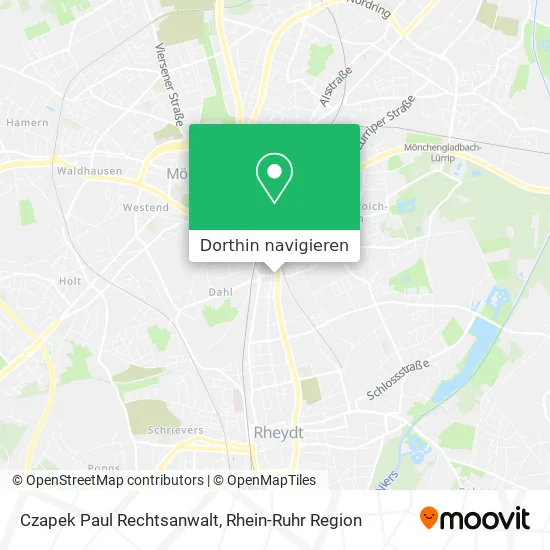 Czapek Paul Rechtsanwalt Karte