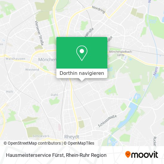 Hausmeisterservice Fürst Karte