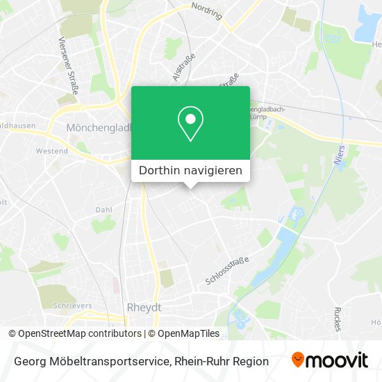 Georg Möbeltransportservice Karte