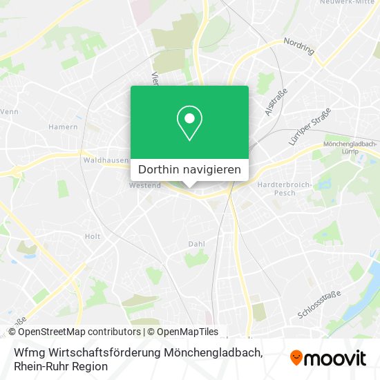 Wfmg Wirtschaftsförderung Mönchengladbach Karte