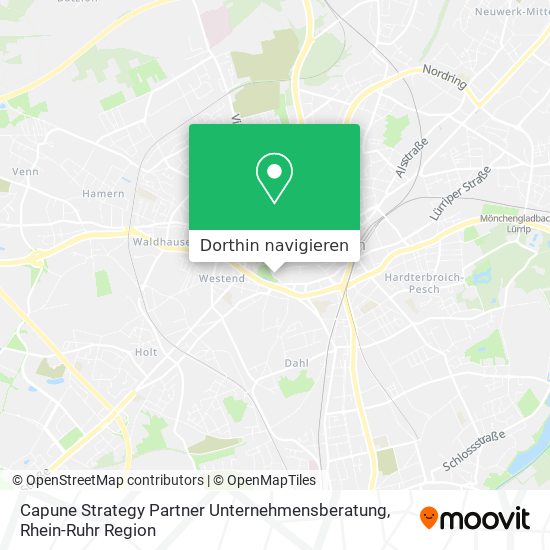 Capune Strategy Partner Unternehmensberatung Karte