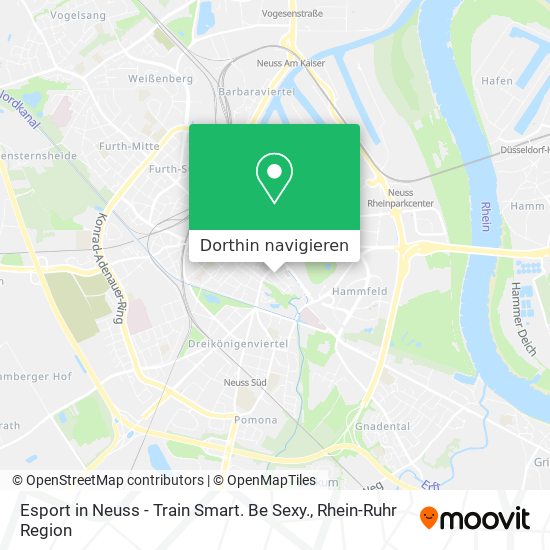 Esport in Neuss - Train Smart. Be Sexy. Karte