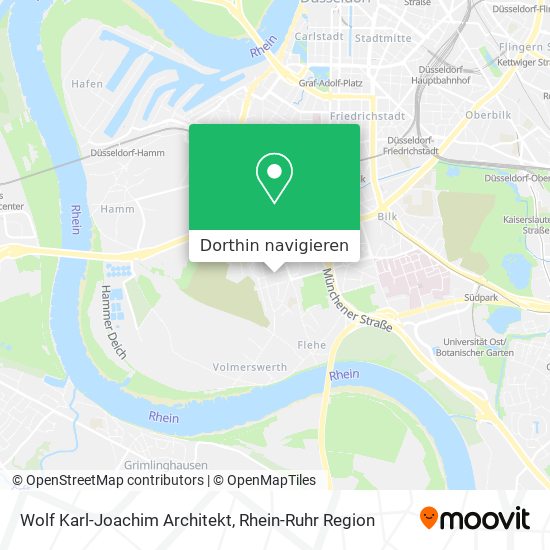 Wolf Karl-Joachim Architekt Karte