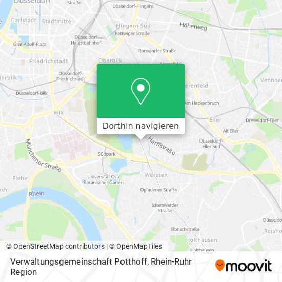 Verwaltungsgemeinschaft Potthoff Karte