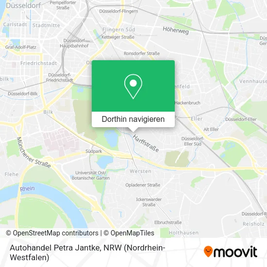 Autohandel Petra Jantke Karte