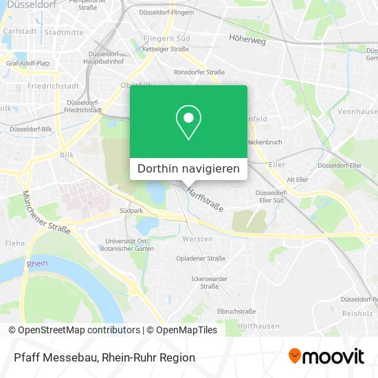 Pfaff Messebau Karte