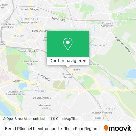 Bernd Püschel Kleintransporte Karte