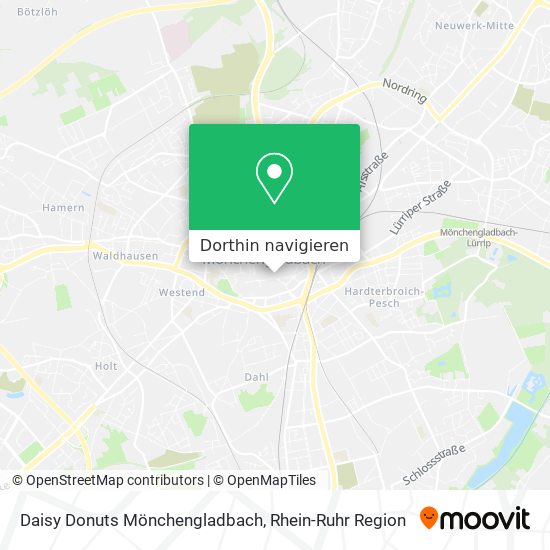 Daisy Donuts Mönchengladbach Karte