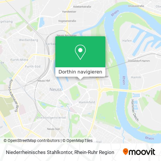 Niederrheinisches Stahlkontor Karte
