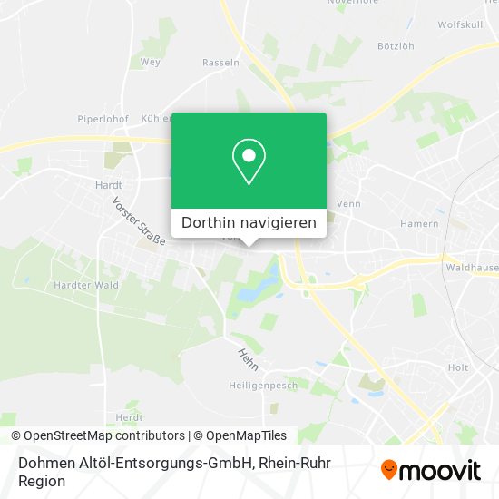 Dohmen Altöl-Entsorgungs-GmbH Karte
