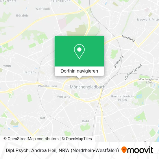 Dipl.Psych. Andrea Heil Karte