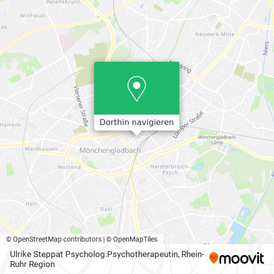Ulrike Steppat Psycholog.Psychotherapeutin Karte