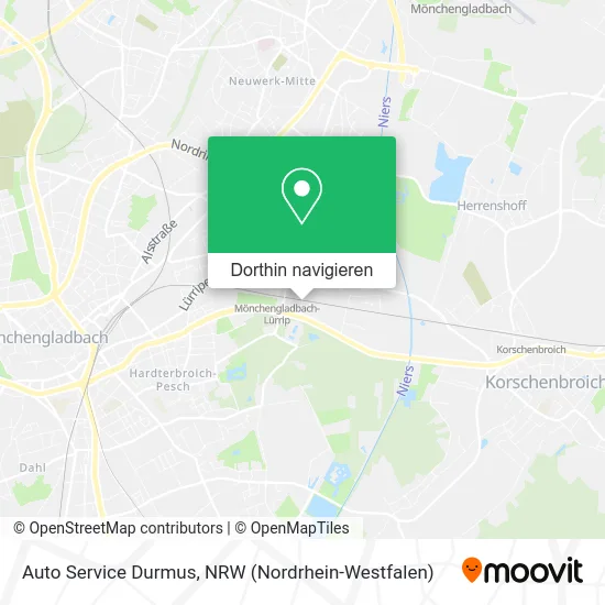 Auto Service Durmus Karte