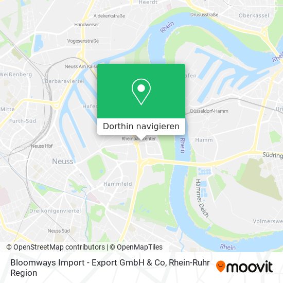 Bloomways Import - Export GmbH & Co Karte