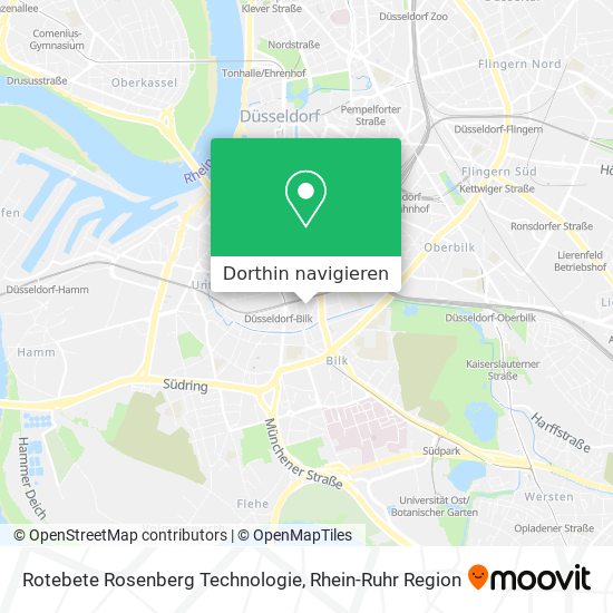 Rotebete Rosenberg Technologie Karte