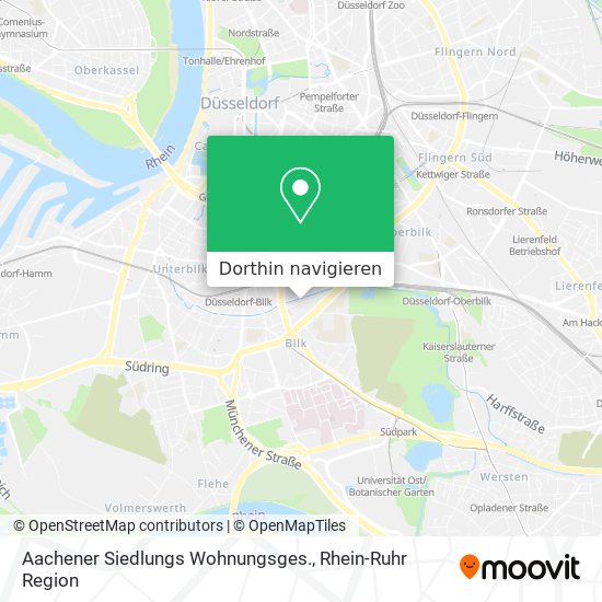 Aachener Siedlungs Wohnungsges. Karte