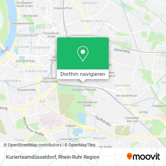 Kurierteamdüsseldorf Karte