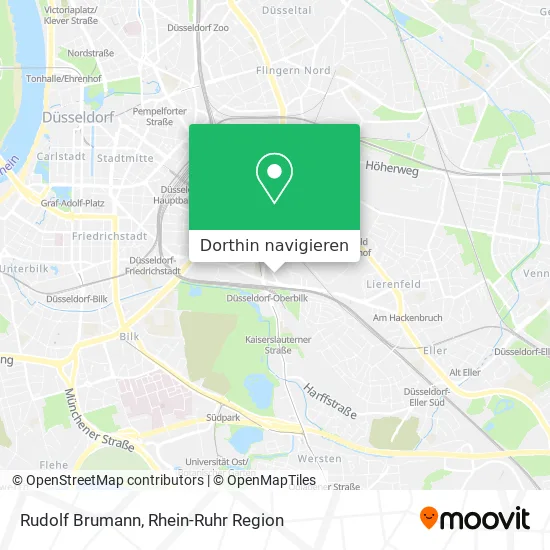 Rudolf Brumann Karte