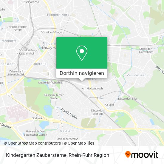 Kindergarten Zaubersterne Karte
