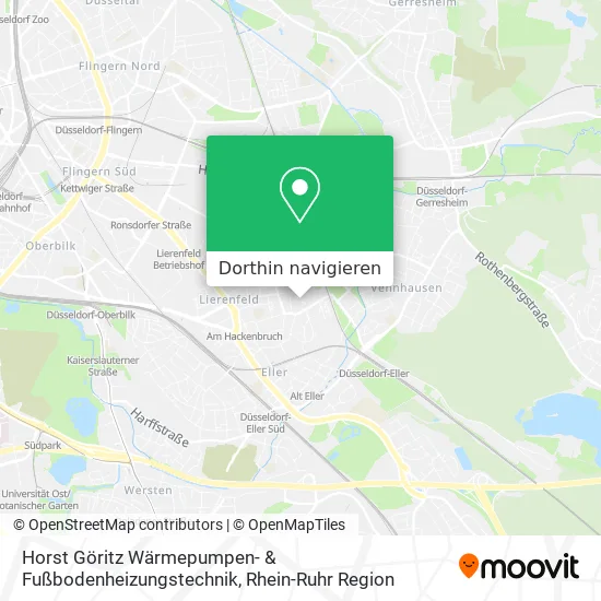 Horst Göritz Wärmepumpen- & Fußbodenheizungstechnik Karte