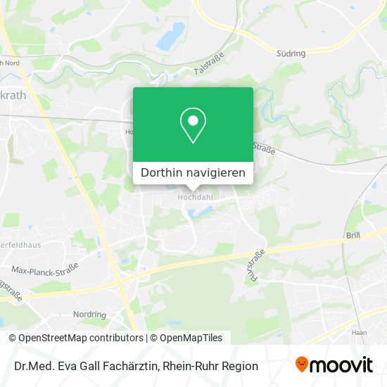 Dr.Med. Eva Gall Fachärztin Karte