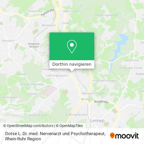 Dotse L. Dr. med. Nervenarzt und Psychotherapeut Karte