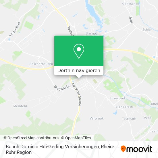 Bauch Dominic Hdi-Gerling Versicherungen Karte