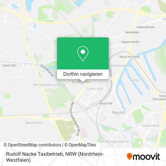 Rudolf Nacke Taxibetrieb Karte