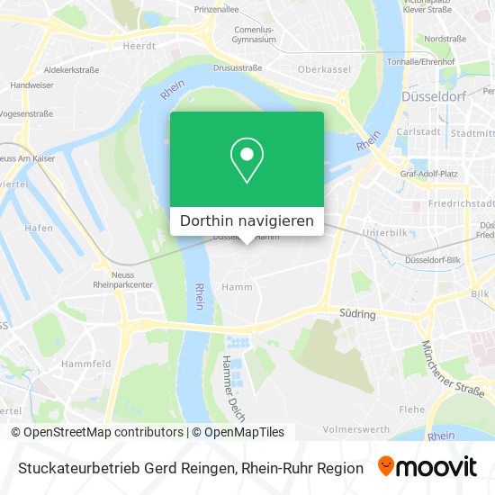 Stuckateurbetrieb Gerd Reingen Karte
