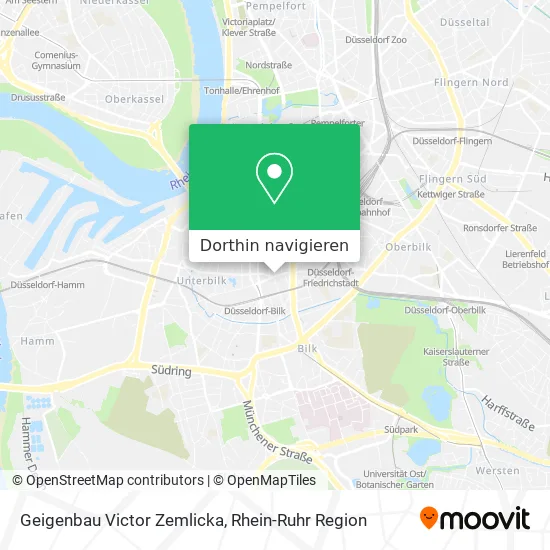 Geigenbau Victor Zemlicka Karte