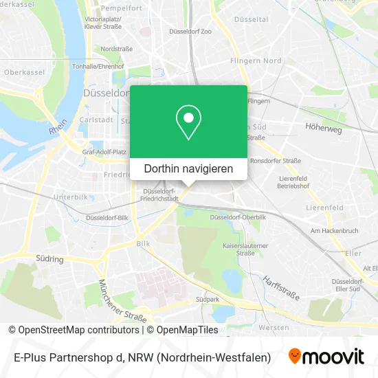 E-Plus Partnershop d Karte