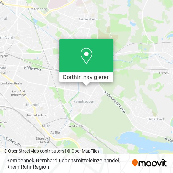 Bembennek Bernhard Lebensmitteleinzelhandel Karte