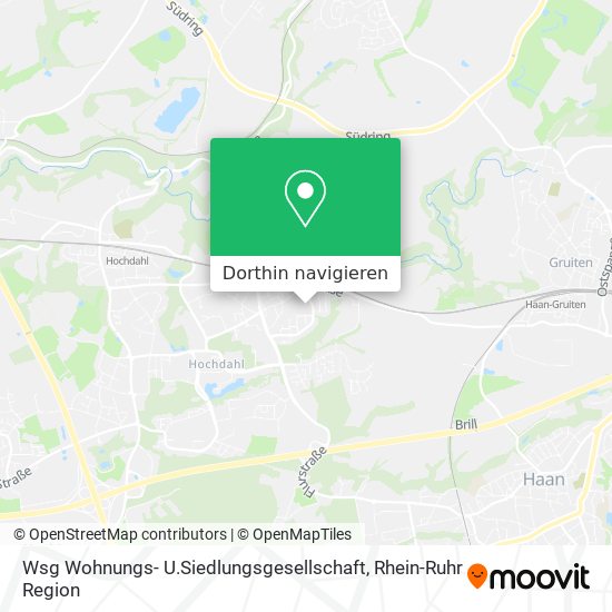 Wsg Wohnungs- U.Siedlungsgesellschaft Karte