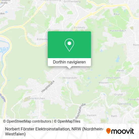 Norbert Förster Elektroinstallation Karte