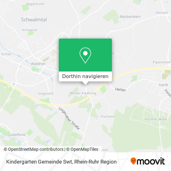 Kindergarten Gemeinde Swt Karte