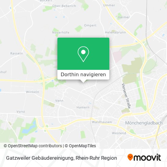 Gatzweiler Gebäudereinigung Karte