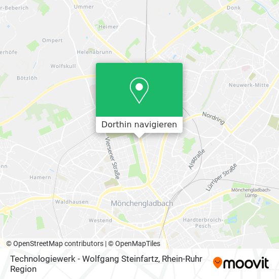 Technologiewerk - Wolfgang Steinfartz Karte