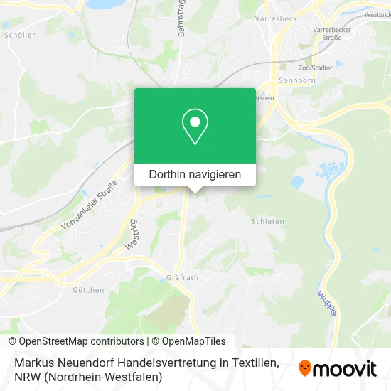 Markus Neuendorf Handelsvertretung in Textilien Karte