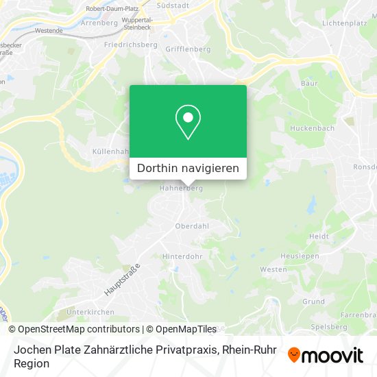 Jochen Plate Zahnärztliche Privatpraxis Karte