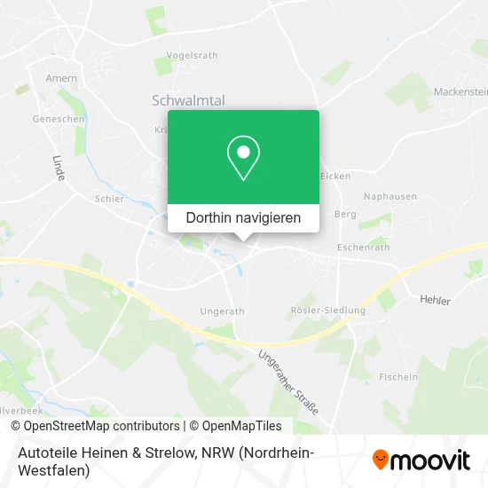Autoteile Heinen & Strelow Karte