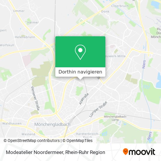 Modeatelier Noordermeer Karte